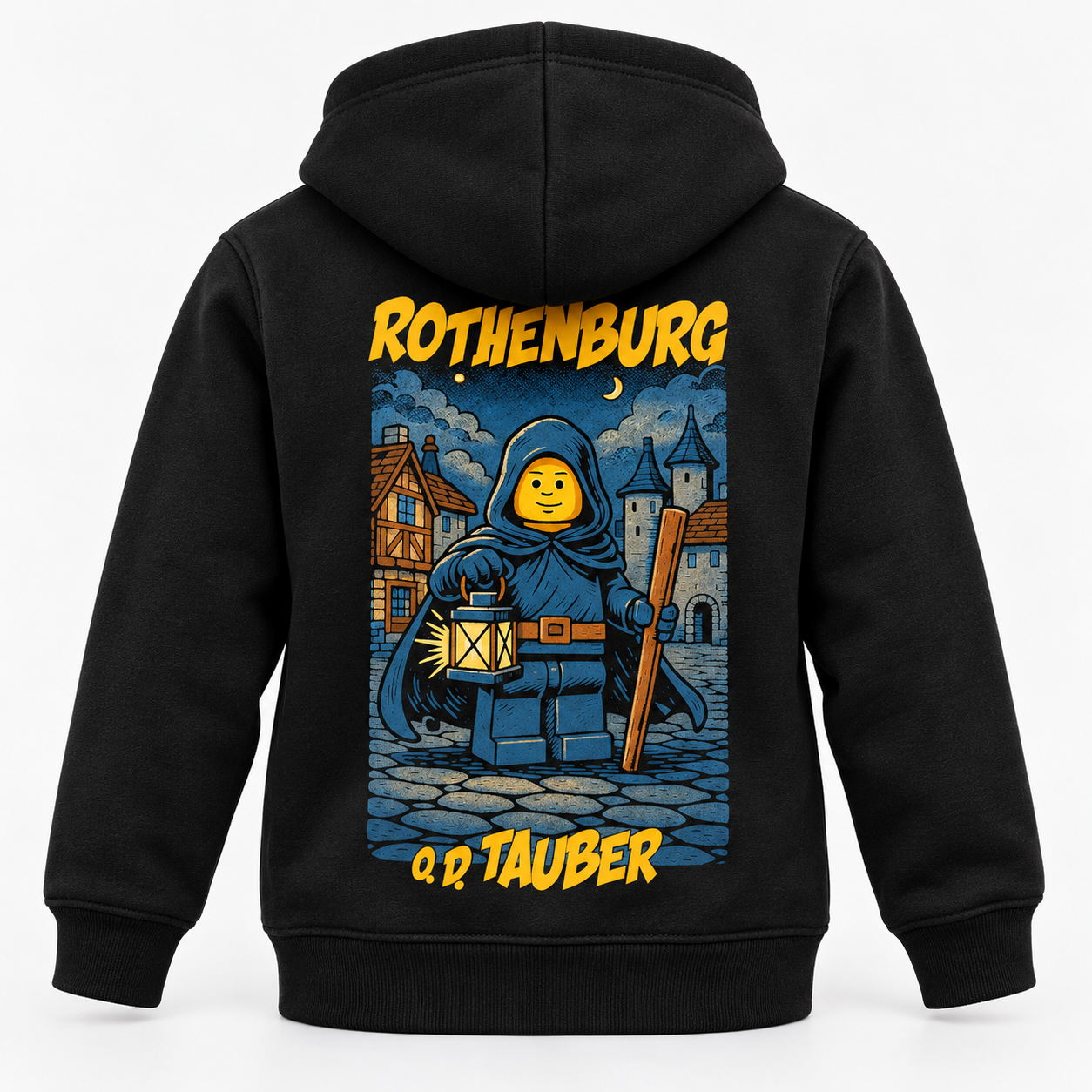 Nachtwächter Figur Comic Zipper Kids