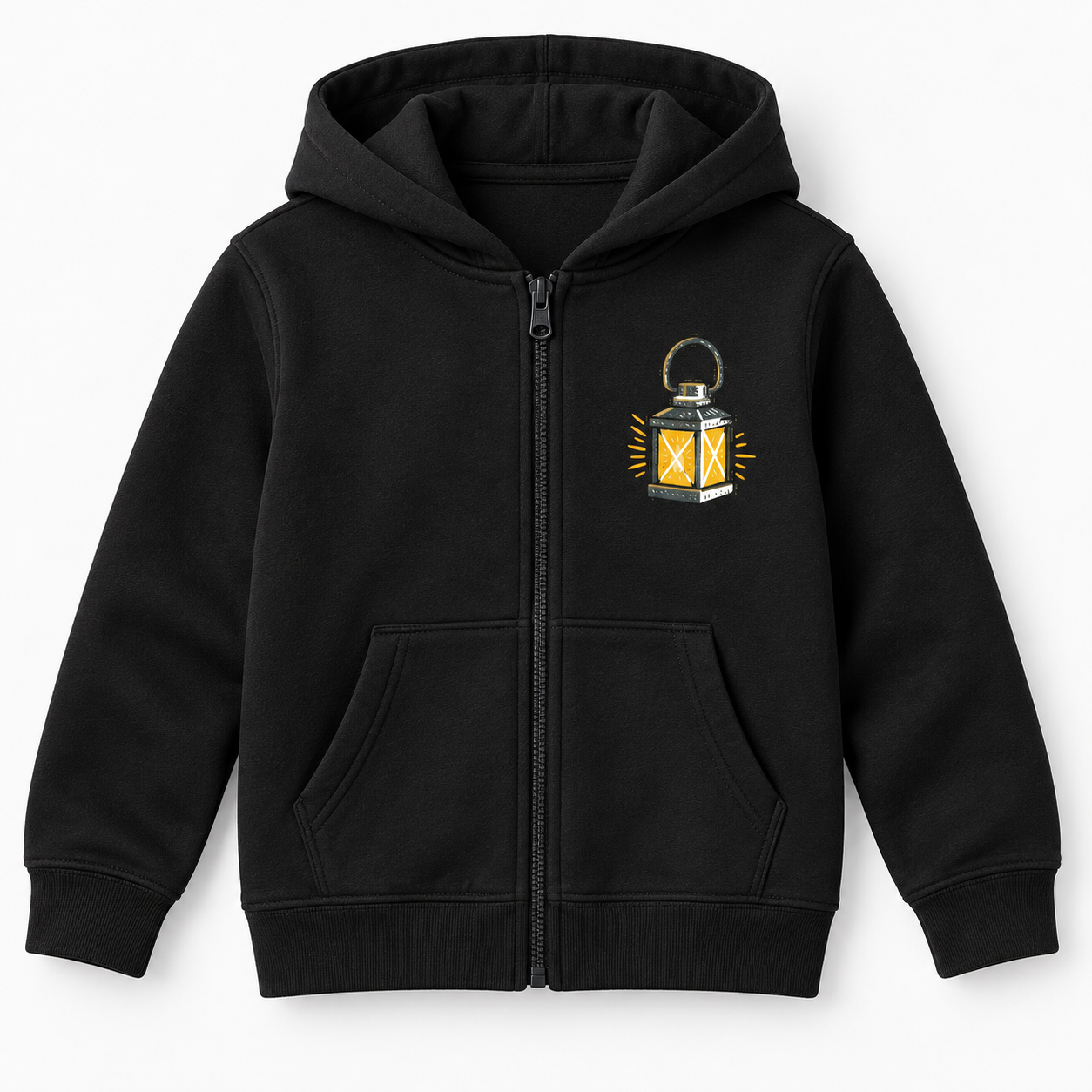 Nachtwächter Figur Comic Zipper Kids