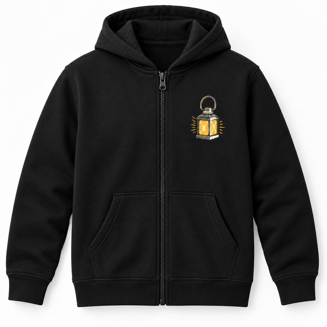 Nachtwächter Figur Comic Zipper